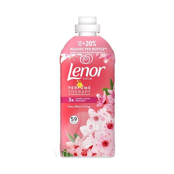 Lenor öblítő koncentrátum 1,239L 59 mosás Cherry Blossom
