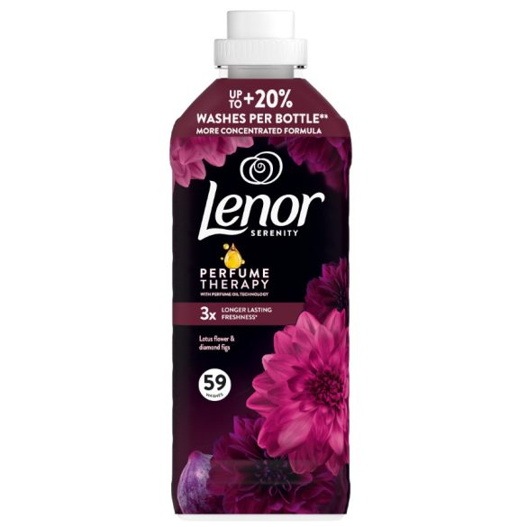 Lenor öblítő koncentrátum 1,239L 59 mosás Lotus Flower and Diamond figs
