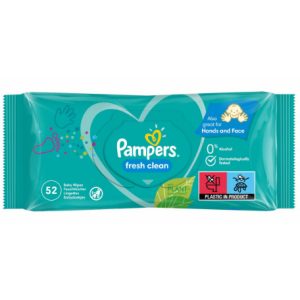 Pampers nedves törlőkendő 52 db-os Fresh Clean