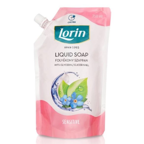 Lorin Folyékony Szappan Utántöltő 750ml Sensitive Doypack