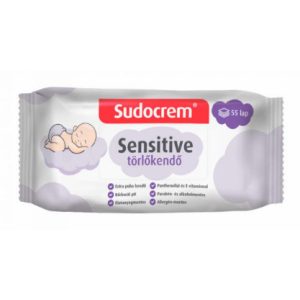 Sudocrem Nedves Törlőkendő 55 Lap Sensitive