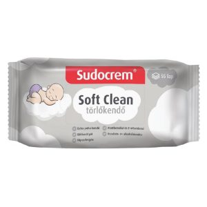 Sudocrem Nedves Törlőkendő 55 Lap Soft Clean