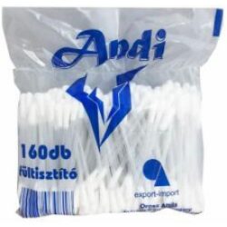   Andi Fültisztító Pálcika 160db-os Utántöltő 130 - Zacskós