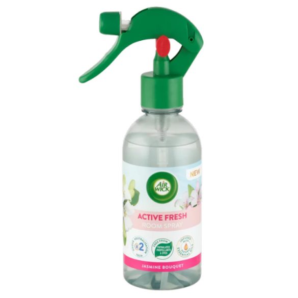 Air Wick ActiveFresh Légfrissítő Spray 237ml Friss Harmat és Fehér Jázmin