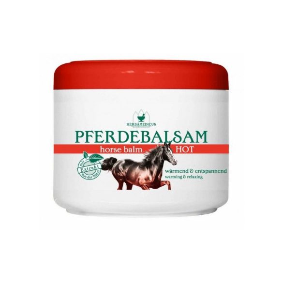 Herbamedicus Lóbalzsam 500ml Melegítő Piros