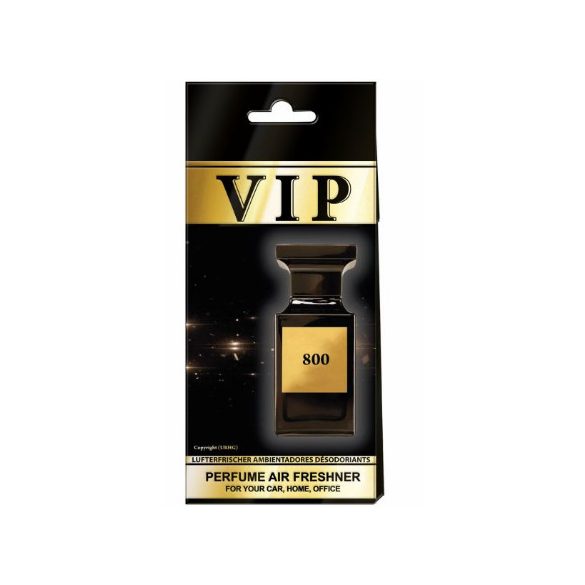 VIP Autóillatosító 13g - Illatkód: 800 Tobacco Van.