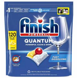   Finish mosogatógép kapszula 120 db-os Powerball Quantum All in One Lemon