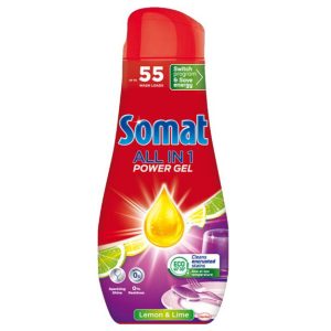 Somat mosogatógép gél 990 ml All in One Lemon and Lime