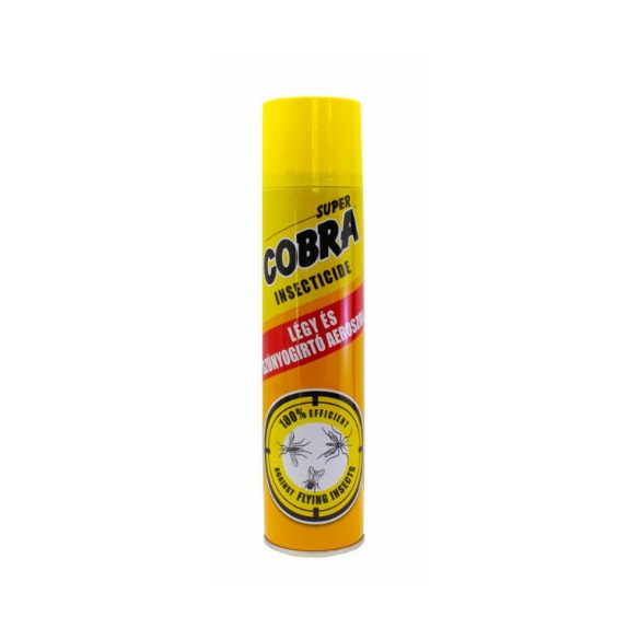 Cobra Rovarirtó aeroszol - Sárga - Repülő bogarak ellen - 400ml