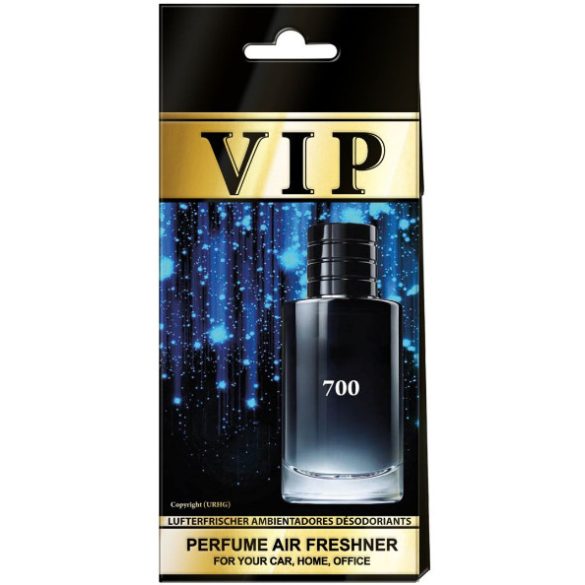 VIP Autóillatosító 13g - Illatkód: 700 Dior "Sauvage" (MEN)