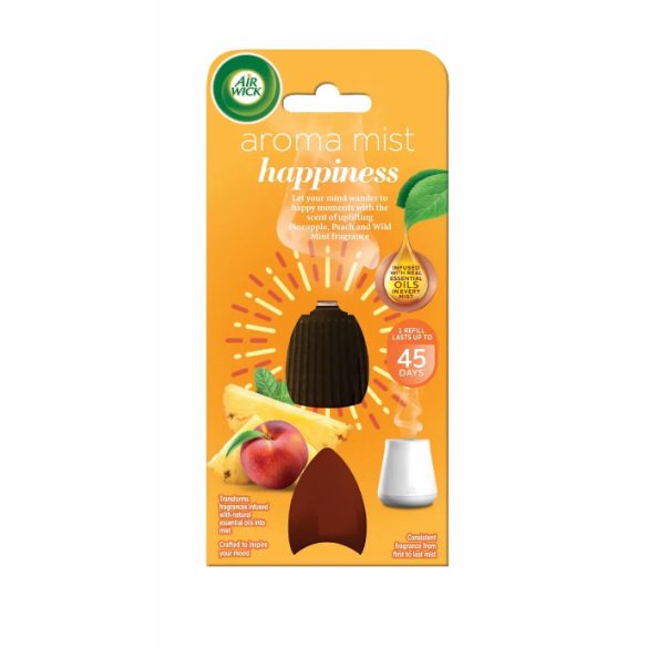 Air Wick Aroma Diffúzor készülék és utántöltő 20ml Boldog Pillanatok
