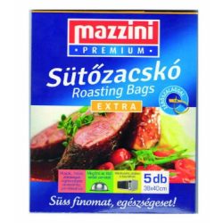 Mazzini Sütőzacskó 5db-os Extra 38x40 Prémium