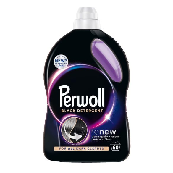Perwoll Folyékony Mosószer 3L 60 Mosás Renew Black