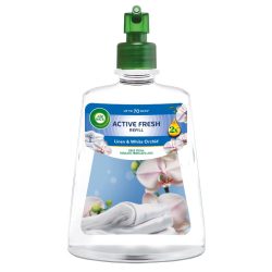   Air WickActive Fresh Automata Légfrissítő Utántöltő 228ml Friss Pamut & Fehér Orchidea
