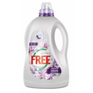 Ultra Free Mosószer Folyékony 4L Orchid Color 80 Mosás