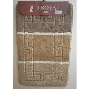 Szőnyeg Szett 50x80 / 40x50cm 2 részes Fürdőszobai - Barna