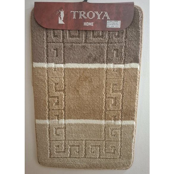 Szőnyeg Szett 50x80 / 40x50cm 2 részes Fürdőszobai - Barna