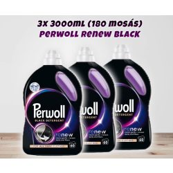   Csomagajánlat - Perwoll Folyékony Mosószer 3x3000ml - 3x60 (180 Mosás) - Renew Black