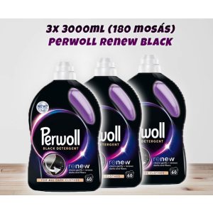 Csomagajánlat - Perwoll Folyékony Mosószer 3x3000ml - 3x60 (180 Mosás) - Renew Black Csomagajánlat - Perwoll Folyékony Mosószer 3x3000ml - 3x60 (180 Mosás) - Renew Black