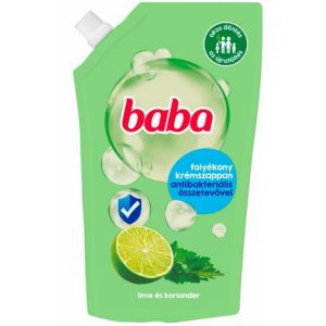 Baba Folyékony Szappan utántöltő 500ml Coriander and Lime