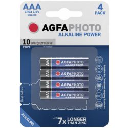 AgfaPhoto Elem 1,5V Alkáli Mikro AAA/LR03/4db-os BL