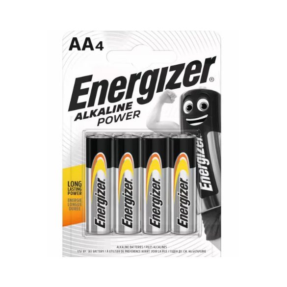 Energizer Power elem 1,5V Alkáli Ceruza AA/LR6/4db-os BL