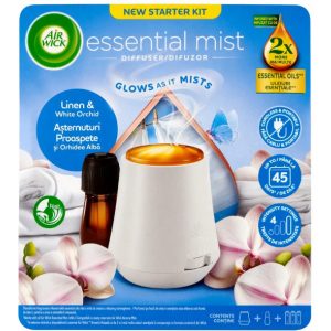 Air Wick Aroma Diffúzor Készülék és Utántöltő 20ml Linen and White Orchid