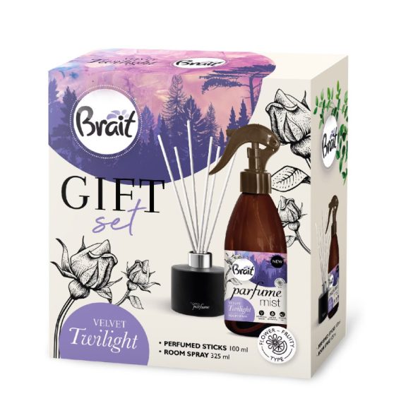 Brait Ajándékcsomag (Pálcikás Illatosító 100ml + Parfümös Spray 325ml)