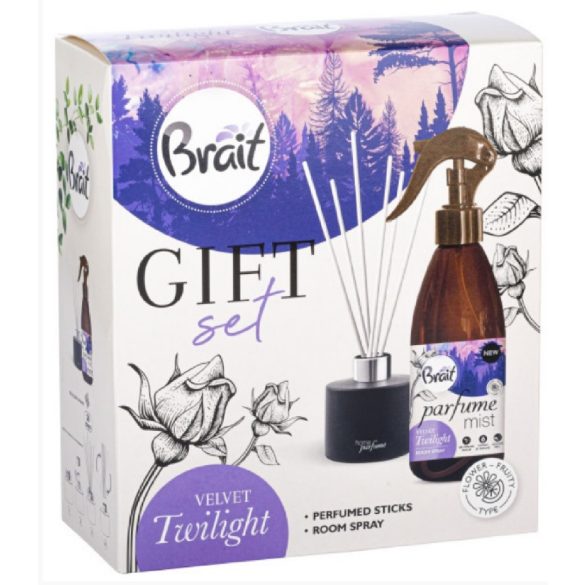 Brait Ajándékcsomag (Pálcikás Illatosító 100ml + Parfümös Spray 325ml)