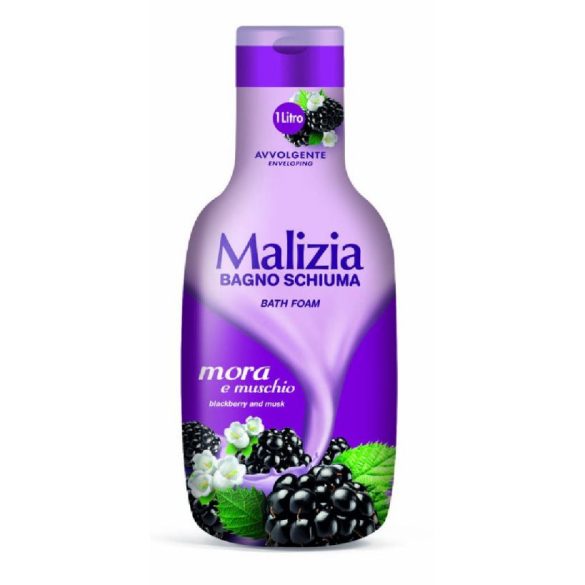 Malizia Habfürdő 1000ml Mora and Muschio Blackberry