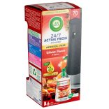 Air Wick ActiveFresh Automata Légfrissítő Készülék és Utántöltő 228ml Gyümölcsös és Téli Puncs - Fekete