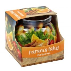 Poharas Illatgyertya Narancs Fahéj