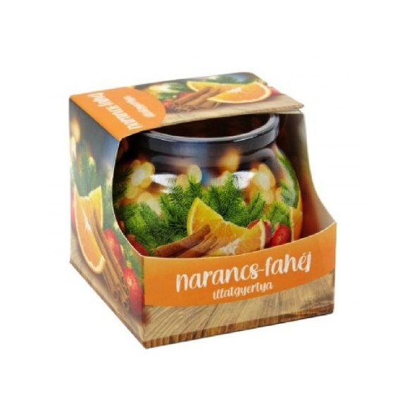 Poharas Illatgyertya Narancs Fahéj