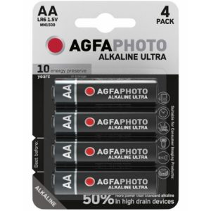 AgfaPhoto Ultra Elem 1,5 V Alkáli Ceruza AA/LR6/4db-os