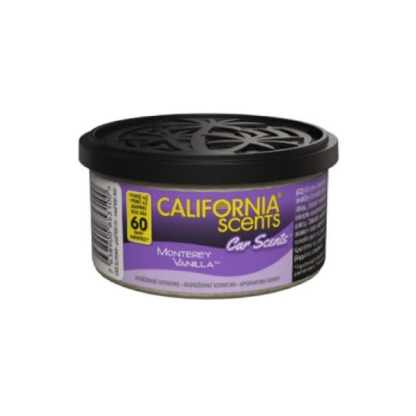 California Scents Autóillatosító 42g Monterey Vanilla Konzerv