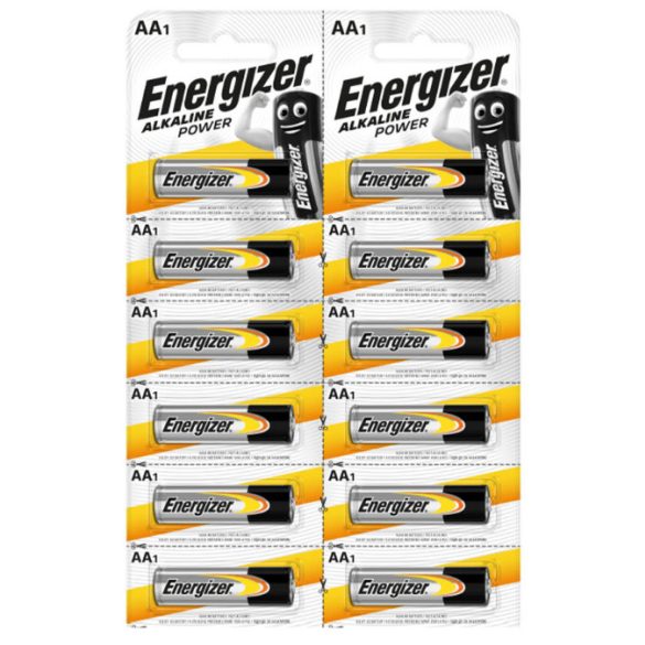 Energizer Power elem 1,5V alkáli Ceruza AA/LR6/B12 Kartella 1db-os