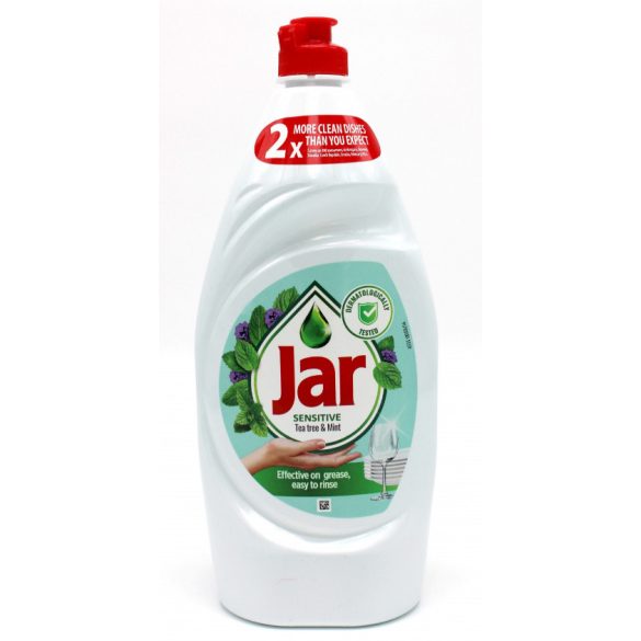 Jar Mosogatószer 900ml Sensitive Teafa és Menta
