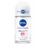 Nivea Izzadásgátló roll on 50ml Fresh Flowers 0% Aluminium Salt Női