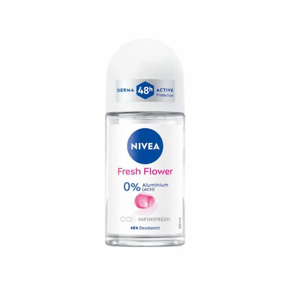 Nivea Izzadásgátló roll on 50ml Fresh Flowers 0% Aluminium Salt Női