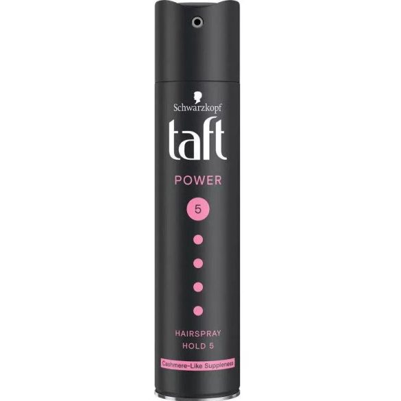Taft Hajlakk 250ml Power Cashmere Mega Strong Fekete