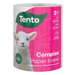   Tento Complex Papírtörlő 1 Tekercs 3 Rétegű 55m 3in1 220lap