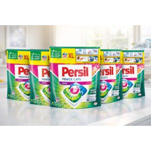 Csomagajánlat: 5db Persil Mosókapszula 35db-os Power Caps - Color - 175 Mosás