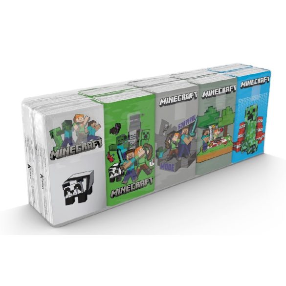 Kartika Papírzsebkendő 9x10db 3Rétegű Minecraft