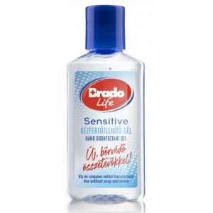 Bradolife kézfertőtlenítő gél 50ml Sensitive