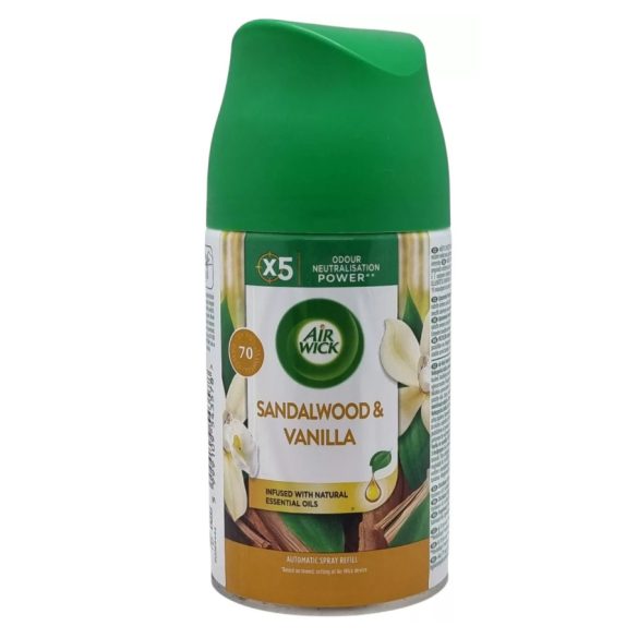 AIR WICK 250ML Légfrissítő Utántöltő Vanilla&Sandalwood