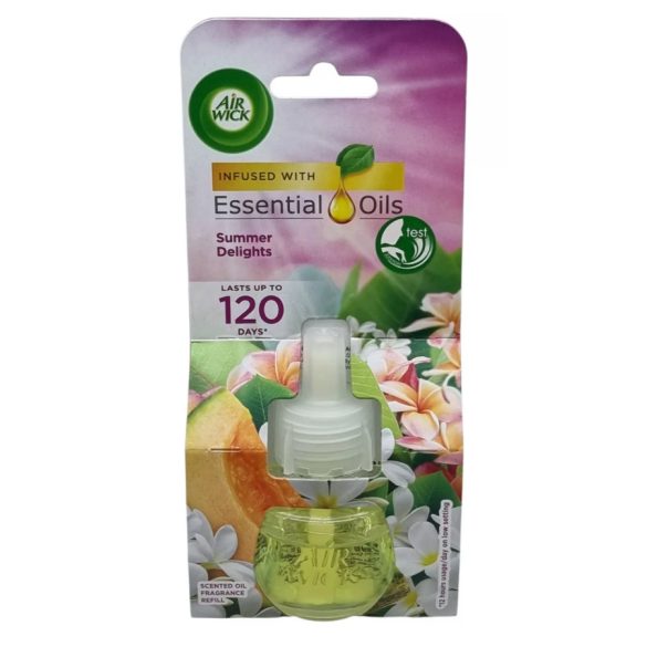 AIR WICK elektromos utántöltő légfrissítő 19ml summer delights