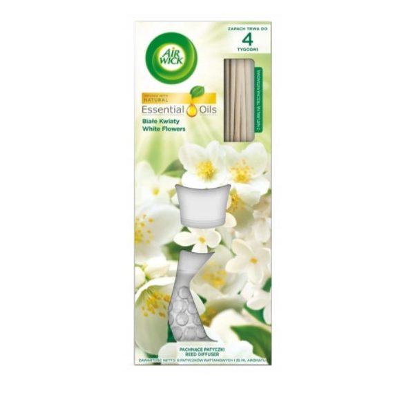 AIR WICK Légfrissitő Pálca 30ml White Flowers