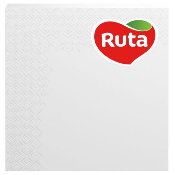 Ruta Szalvéta 20db-os 3 Rétegű 33x33cm Fehér