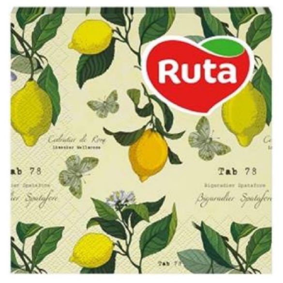 Ruta Szalvéta 20db-os 3 Rétegű 33x33cm Kitchen
