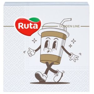 Ruta Szalvéta 20db-os 3 Rétegű 33x33cm Latte